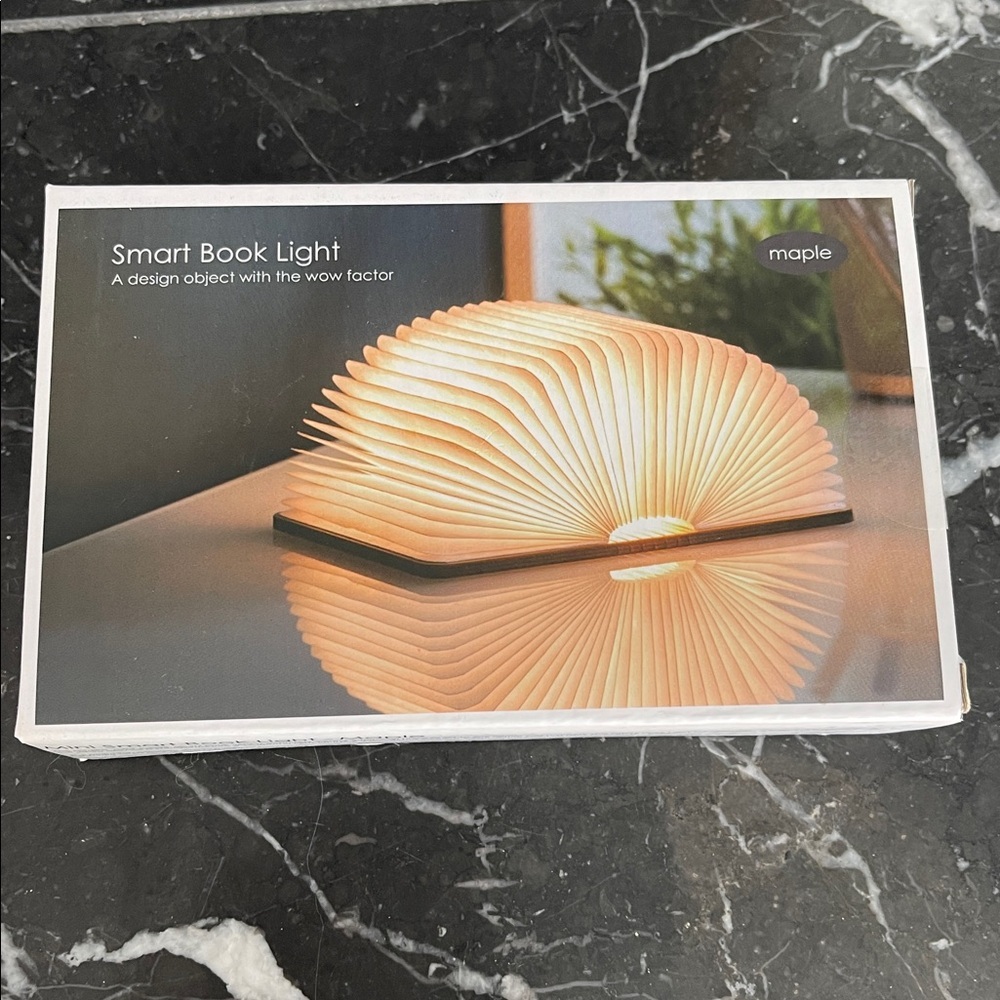 GINKO Mini Smart Book Light - Maple NEW